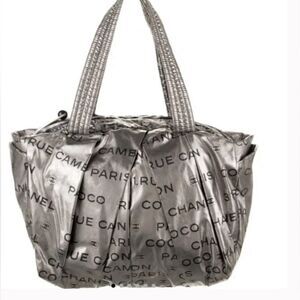 🌺CHANEL🌺 Metallic Unlimited Shoulder Bowler Bag